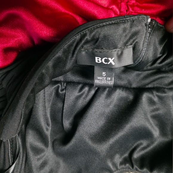 BCX Strapless Leopard Bubble Mini Dress - Size 5 - Picture 2 of 3